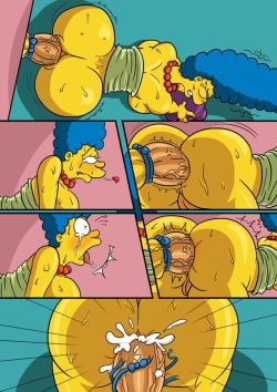 thenudetoons:  Pt.1 Simpson comic.