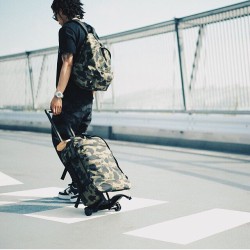 trappedmagazine:  This is @bape_jp’s latest luggage collection…