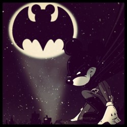 aussiebatgirl:  Mouseman #batman #mickeymouse #dc #dccomic #disney