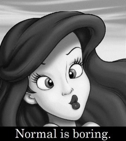 Hehe I’m no where near normal!! ^.^ that’s why I’m
