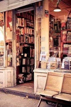 bluepueblo:  Book Store, Greenwich Village, New York City photo