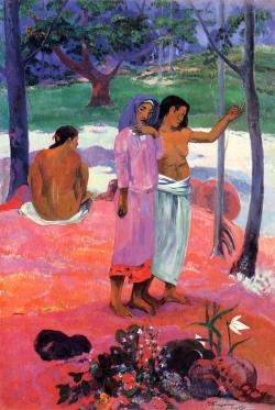 art-yeti:Paul Gauguin, The Call; 1902