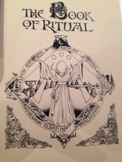 thefireofeternity:  The Book of Ritual from The Order of Bards,