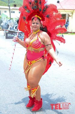 planetofthickbeautifulwomen:     Carlannie @ The Labor Day Parade