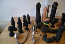 sissydebbiejo: This is what a #sissy’s toy collection should