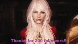 gamer-sean:  Thanks for 200 followers!! I always appreciate to