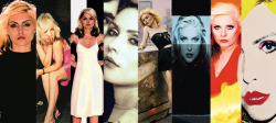 interrzone:  Debbie Harry on Blondie’s album covers. 