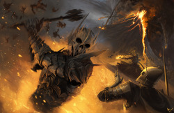 gustavomalek:  Sauron: War of the Last Alliance by ~MattDeMino