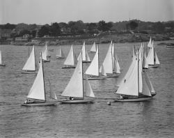 lazyjacks: Yachts at MarbleheadLeslie Jones, 1937Boston Public