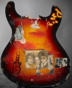 nirvananews:  Kurt Cobain’s first smashed guitar from the Evergreen
