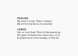 knifing:    Game of Thrones in Shakespearean-style verse. [x]