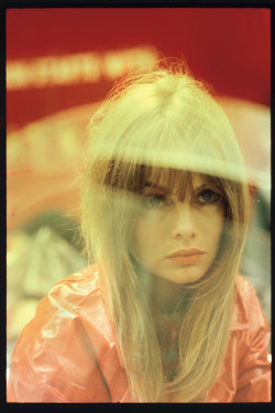 Jean Shrimpton for Vogue 1966 by Saul Leiter