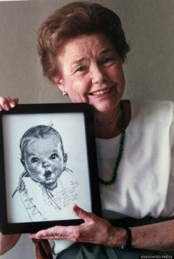 cute-overload:  The original Gerber baby is an 85-year-old Great-Grandmother