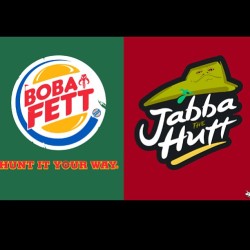 #starwars #bobafett #jabbathehutt #burgerking #pizzahutt