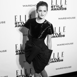 emmawatsonupdates:  Emma Watson - Elle Style Awards red carpet