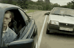 lolfactory:  Dealing with road rage in Europe ➨ funny tumblr