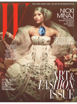 2jam4u:  sadnessdollart:   Nicki Minaj featured in W magazine transformed