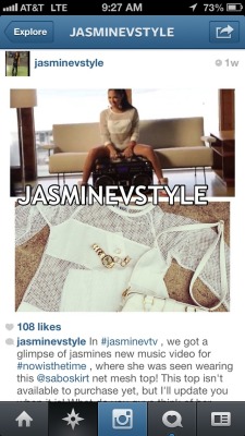 jasminevillegasstyle:  Umm thanks for stealing and no giving