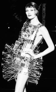 Costume by Paco Rabanne.