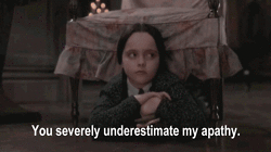 siccity:  no one understands my love for Wednesday Adams 