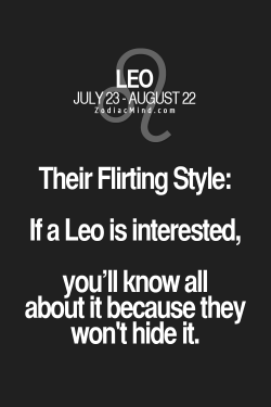 zodiacmind:  The sign’s flirting style here 