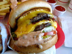 fatty-food:  Double-Double (by Bradely Hawks) 