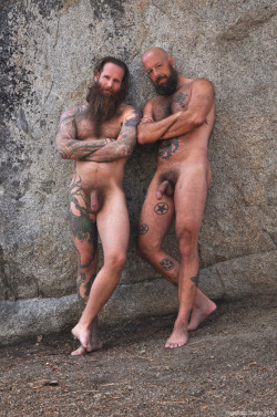 yogabearsd:  Mark and Neel in the mountains: http://www.yogabearstudio.com/NudesandFeatures/2015/Pages/MarkNeel.html