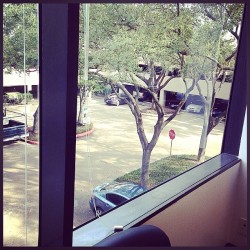 Stuck in the office and it’s so nice out. #CornerOffice