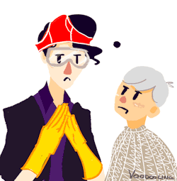 voodooling:  John: … Sherlock, why are my pants on your head?