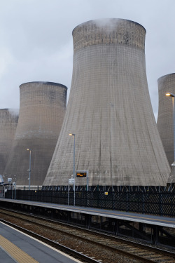 scavengedluxury:  Ratcliffe on Soar power station. March 2014.