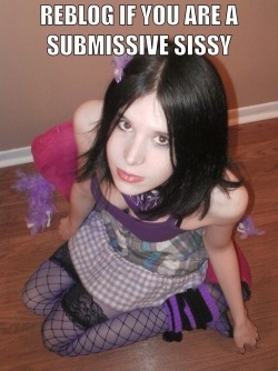 shemalehypnosis:  Submissive Sissy Here of the O.S.S.   In my