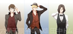 Competition: Ikebukuro’s Sexiest? Vote now Group 1  •Shizuo