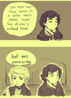 annemibumpers:  And so it happened that Sherlock fell in love