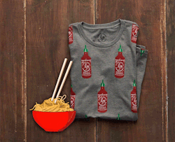 aeostyle:Spice things up with our True Vintage Sriracha Graphic