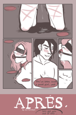 jessi-draws:I made a short little comic about after care, because