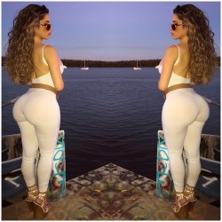 Ass so phat got me seeing double.