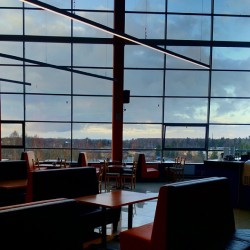 #Cinema #window #view / #clouds #sky #landscape