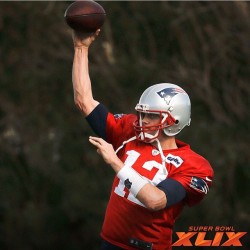 nepatriotsfanpage:Tom Brady and the Patriots at today’s first