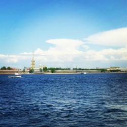 View on Peter and Paul #fortress & #cathedral, #Neva #river,