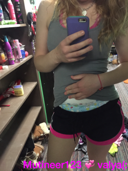 mutineer123:  My baby girl wore her diaper all day today even