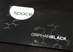 thegatemag:  The Orphan Black press kit that Space sent out in