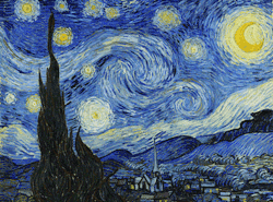 rexisky:Starry Night by Van Gogh, Motion Effects by George RedHawk