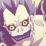  Get to know me: [1/5] non-human characters ↳ Ryuk ● Humans
