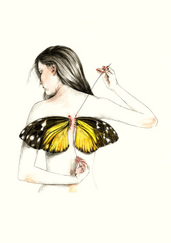 lucyisdrawing:I always hoped that I’d learn how to fly. In
