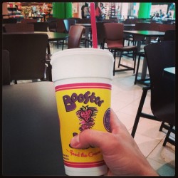 Haven’t had a high impact in forever.. So delicious! #boosterjuice