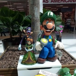 #Luigi #mariobrodhers #supernitendo #nostalgia (em Shopping Bela