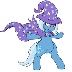 Oh no looks like The Great And Poweful Trixie has challenged