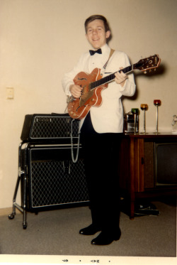 May 1967 Posing with my rig on HS prom nightChicago ILI was in