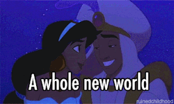 ruinedchildhood:  Remember when Stitch took Aladdin’s girl?