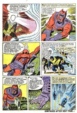 The first time X-Men ever encountered Magneto!